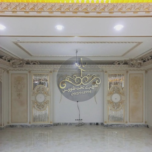 طراحی قاب بندی سقف با متریال گچی